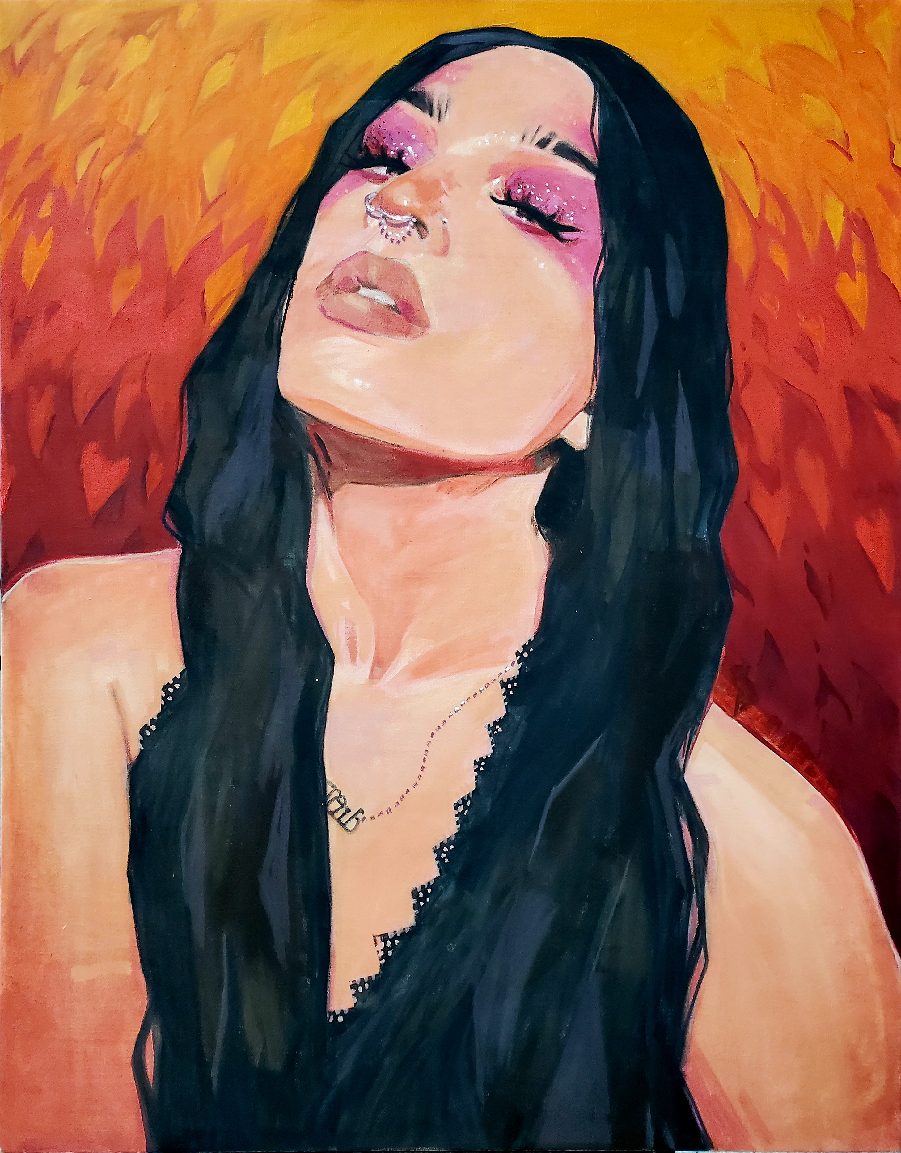 Portrait of Friend | 2023 (Oil Paint on Canvas)